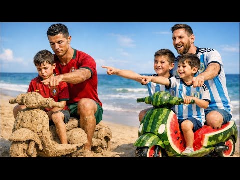 Messi & His Son MOCK Ronaldo — BIG Mistake 😈🔥 | Messi vs Ronaldo #CR7