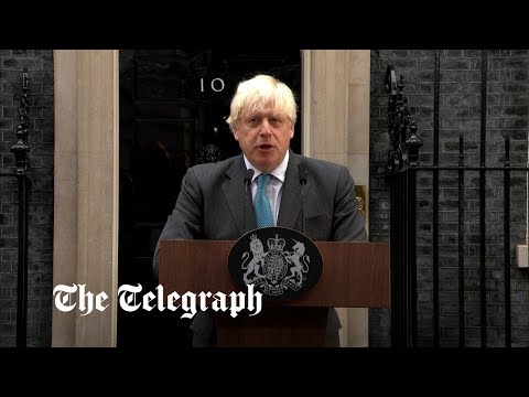 Boris Johnson's final farewell speech in full as he leaves Downing Street