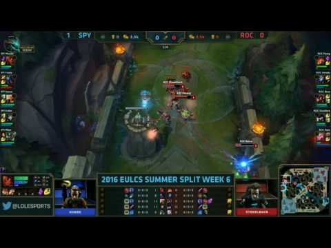 SPY vs ROC - Janna Play EU LCS Summer