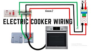 ELECTRIC COOKER WIRING