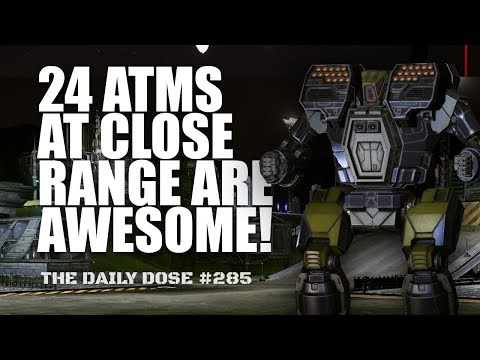 24 ATMs is all you need! Hunchback IIC build - Mechwarrior Online The Daily Dose #285