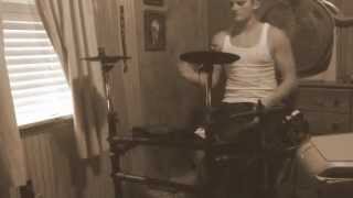 Never gonna change by saliva drum cover! .04