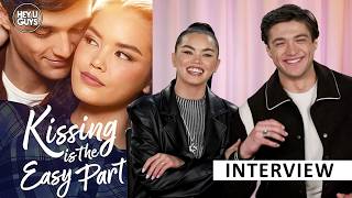 Download lagu The Chemistry is Real! Asher Angel & Paris Berelc on Kissing is the Easy Part mp3