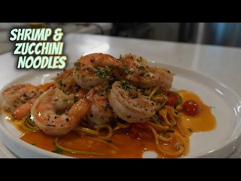 Shrimp & Zucchini Noodles