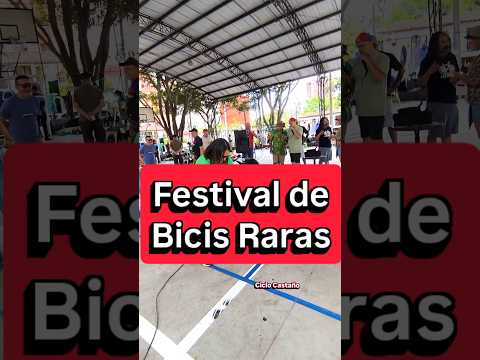 Festival de Bicicletas Raras y Vestuarios Excéntricos en Sabaneta Antioquia.