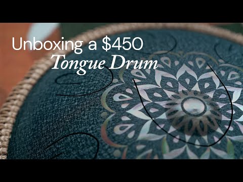 My most expensive tongue drum  | Meinl Sonic Energy 16" D Amara Review and Unboxing