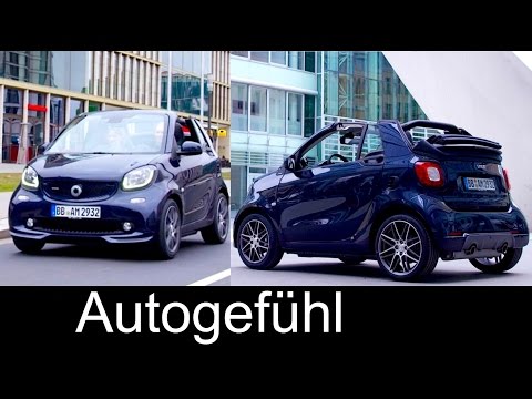 Smart fortwo Brabus Cabriolet preview Exterior/Interior convertible - Autogefühl