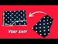 EASIEST Shorts Cut And Sewing NO PATTERNED Cut In 5 Minutes Wear Straight