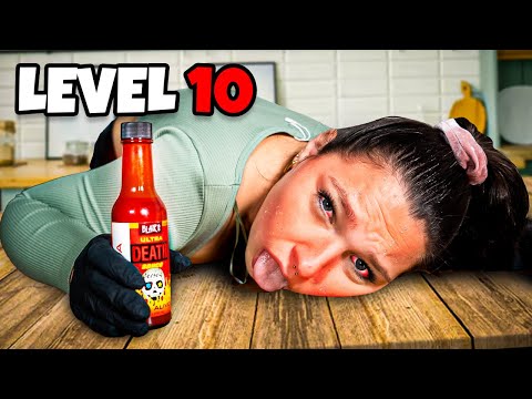 We try the hottest sauces in the world 🥵☠️🌶