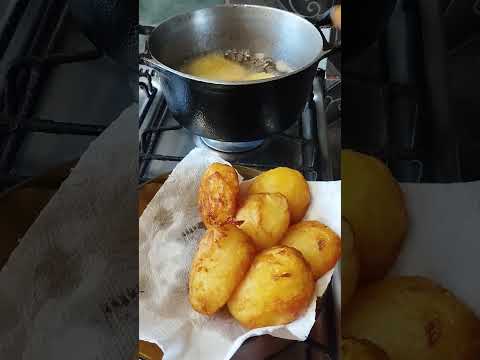 batata frita na manteiga delícia