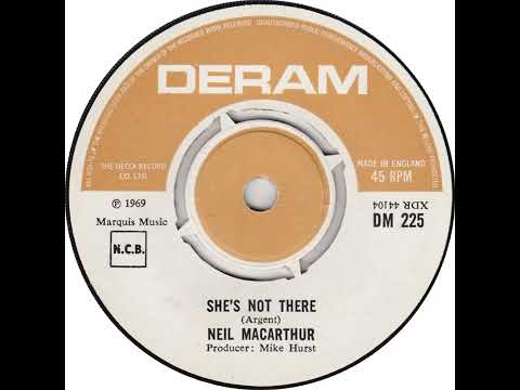 UK New Entry 1969 (23) Neil MacArthur - She's Not There