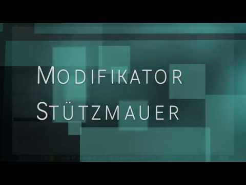 Vectorworks Landschaft - Geländemodell / Modifikator Stützmauer