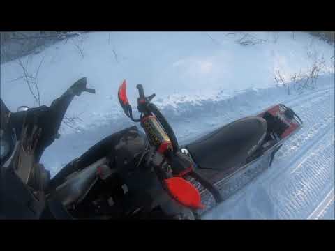 Polaris RMK  First Ride And A Blown Spark Plug !