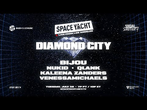 Space Yacht @ Social Sanctuary: BIJOU, Nukid, Qlank, Kaleena Zanders & VenessaMichaels