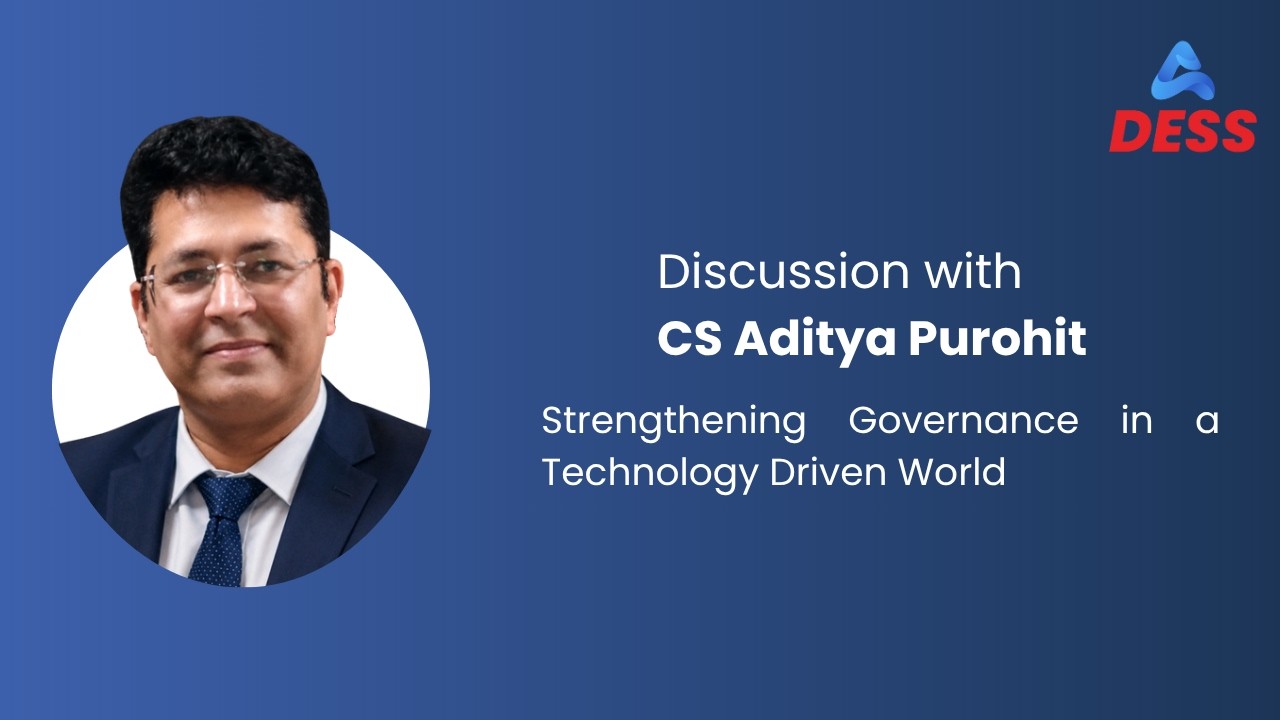 Strengthening Governance in a Technology Driven World | CS Aditya Purohit