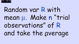 4.7.1 Law Of Large Numbers: Video