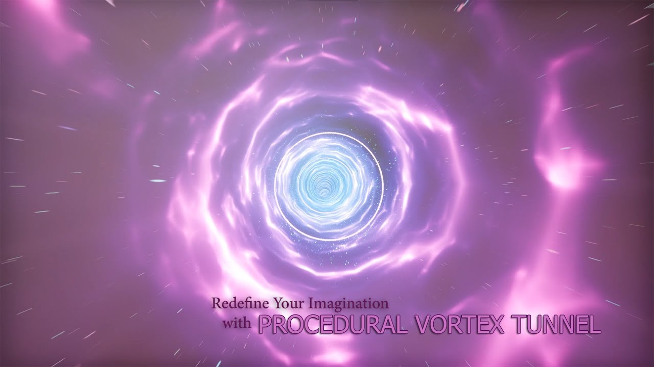 Procedural Vortex Tunnel