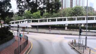 九巴32S特別車行車片段 (東普陀 - 荃灣(青山公路)) (影片經過後期防震處理)