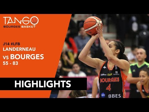 #J14LFB : Landerneau 55 - 83 Tango Bourges Basket