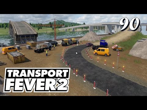 Transport Fever 2 S6/#90: Achtung Umleitung, hier wird gebaut! [Lets Play][Deutsch]