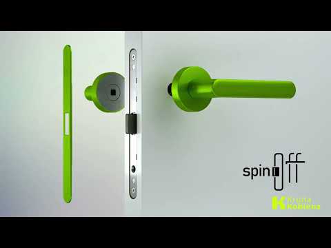 Замок межкомнатный магнитный KOBLENZ SPINOFF Y85 KM.002.CM.A.4.COV с доводчиком - 2