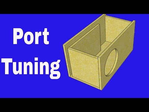 YouTube video about: How to tune a subwoofer box?