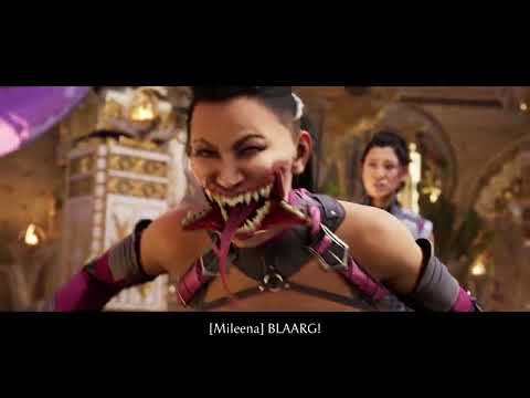 Sindel finds out about Mileena tarkat disease
