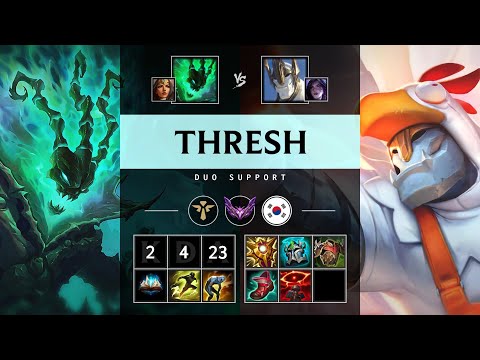 Thresh Support vs Galio - KR Master Patch 25.14
