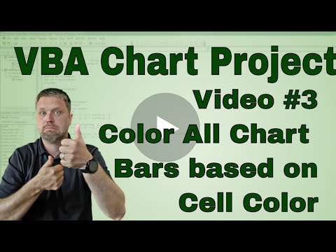 VBA Chart Project - Color All Chart based on Cell Color (Code Included)