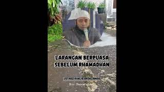 Download lagu Prohibition of Fasting Before Ramadan - Ustadz Khalid Basalamah mp3 Download lagu Prohibition of Fasting Before Ramadan - Ustadz Khalid Basalamah mp3