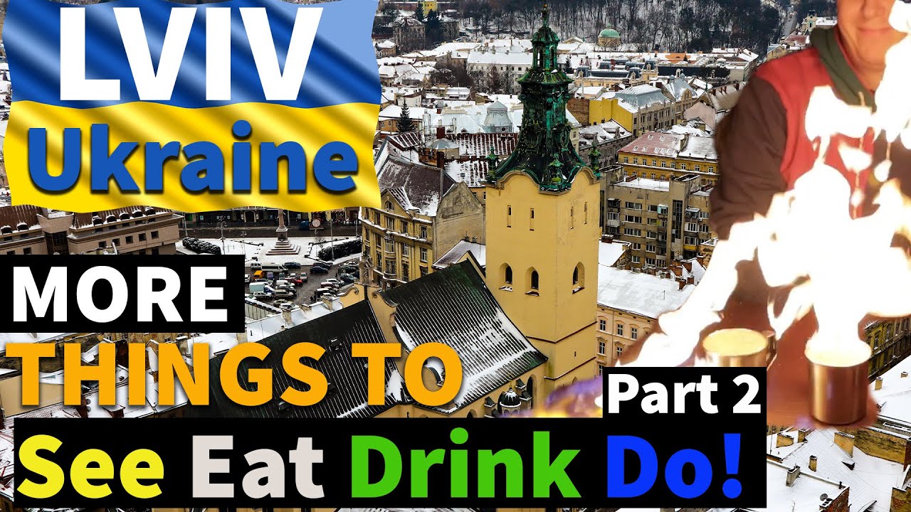 MORE things to DO EAT & DRINK in LVIV | Winter in LVIV | Part (2)