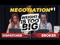 Truck Dispatcher And Broker Call Simulation Negotiation Scenario 1