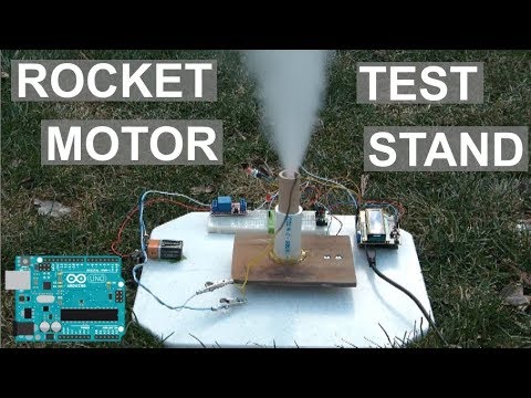 Arduino Rocket Motor Thrust Test Stand! - Elementalmaker