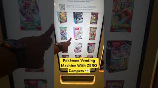 Pokémon Vending Machine With ZERO Campers 👀#pokemon#pokemonchannel#pokemonvendingmachine#fypage#fyp