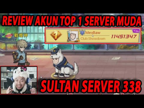 🔥🔥REVIEW AKUN SULTAN SERVER 338 [SULTAN MUDA] - ONE PUNCH MAN:The Strongest