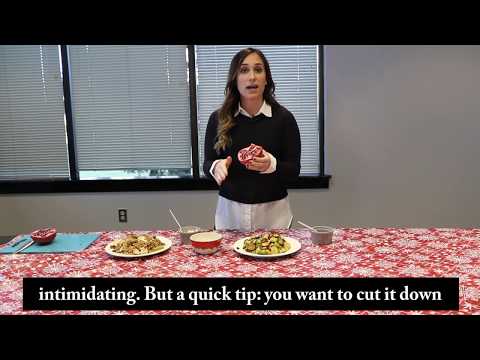 #HealthyEatsHolidays - How to Make a Warm Farro & Roasted Veggie Salad with Lindsay Domino, MS, RDN