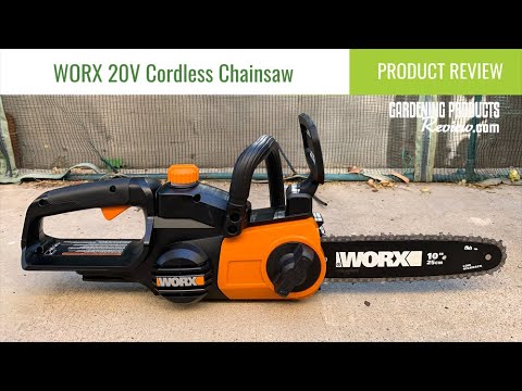 WORX 20V Cordless Chainsaw Review | Gardening Products Review
