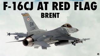 F-14 Pilot Flies the F-16CJ at Red Flag | Brent (New)