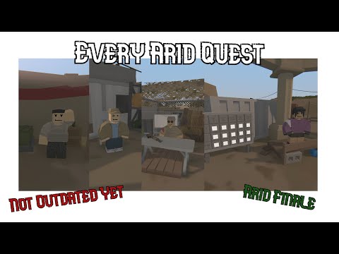 Unturned: Полное руководство по заданиям Arid (устаревшее)