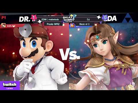 GGxC 10 - EDM mabelssb (Dr Mario) Vs. DJ (Zelda) - Pools Winners Round 2