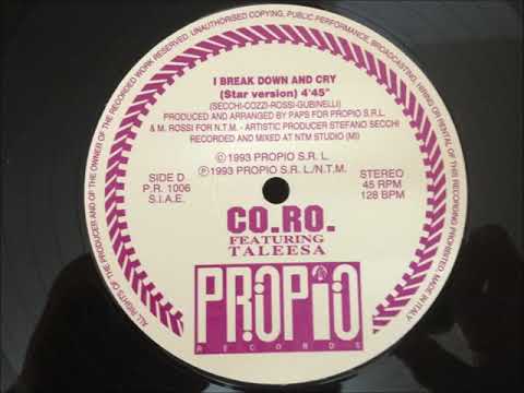 Coro Featuring Taleesa I Break Down And Cry ( Star Version )