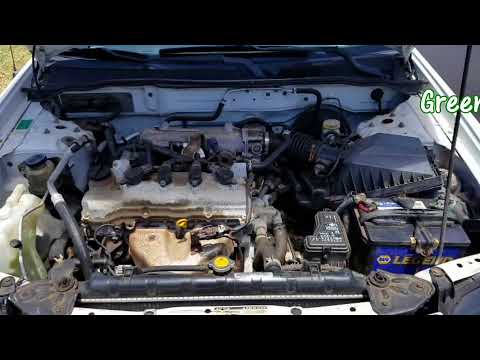 Location of Parts Under Hood NISSAN SENTRA 2000-2006