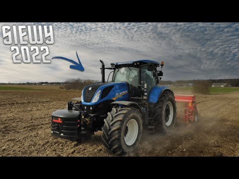 SIEWY PSZENICY✔NEW HOLLAND W AKCJI✮New Holland T7.230 & Kuhn Premia 300✔GR RADZISZEWSKI