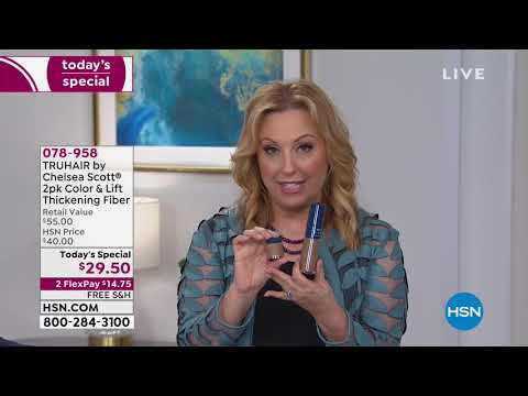 TRUHAIR von Chelsea Scott Black Color Lift Thickening F...