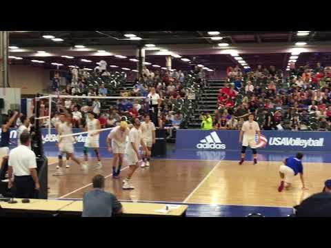 Balboa Bay 18Blue - 2017 USAV BJNC 18 Open - Semifinal Match Point