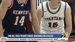 Ohio bill would require cardiac screenings for student athletes