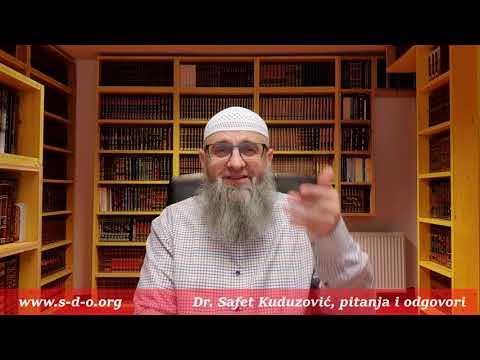Dr Safet Kuduzović - Udaja za muslimana koji ne slijedi sunnet