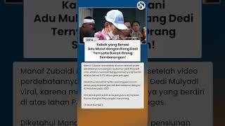 BUKAN ORANG SEMBARANGAN! Ternyata Kakek yang Berani Lawan Kang Dedi Adalah Mantan Jaksa