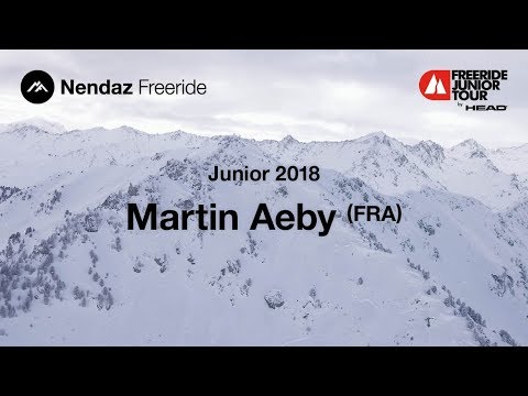 Nendaz Freeride Junior 2018 // Aeby Martin - 3nd Skow Men
