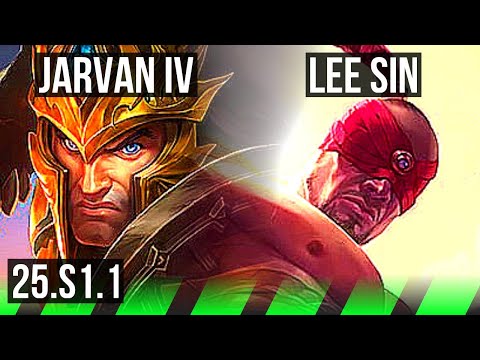 JARVAN IV vs LEE SIN (JGL) | NA Challenger | 25.S1.1